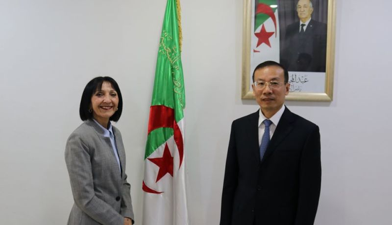 وزيرة البيئة تستقبل سفير الصين بالجزائر
