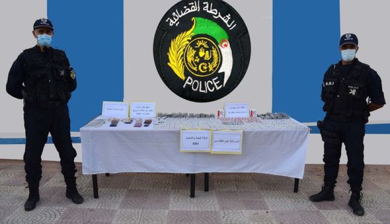 عين الدفلى: الإطاحة بشبكة إجرامية منظمة مختصة في ترويج المؤثرات العقلية
