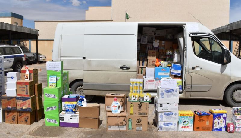 بسكرة: حجز حوالي 7000 وحدة من مواد التنظيف موجهة للمضاربة بالسوق
