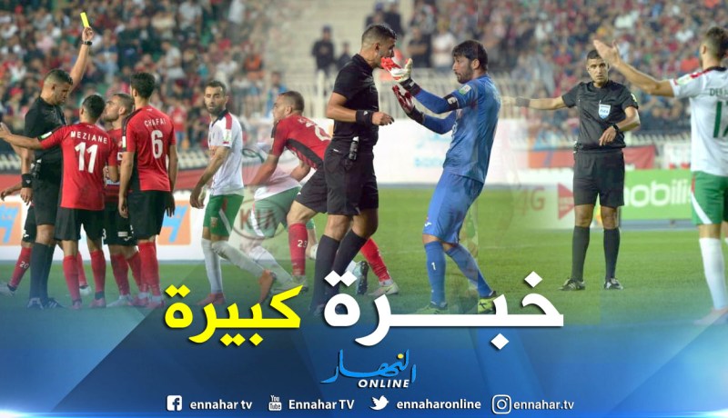 بالصور.. عبيد شارف سيّر الداربي العاصمي بذكاء