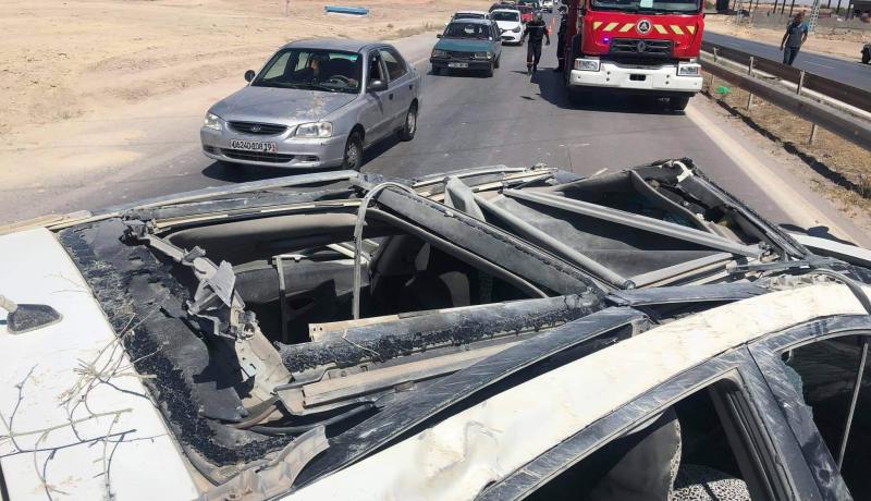 سطيف: إصابة 6 أشخاص خلال حادثي مرور