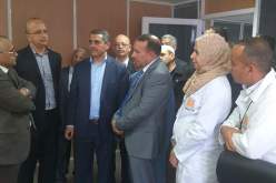 حكار يزور مشروع محطة ضغط الغاز بحاسي رمل