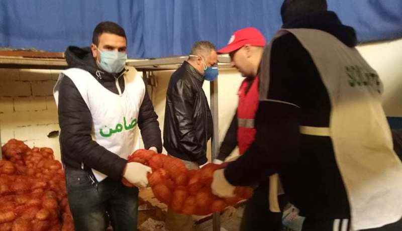 عنابة: توزيع أزيد من 134 قفة بمناطق الظل