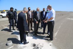 شيعلي يتفقد أشغال مشروع المدرج الرئيسي لمطار الجزائر هواري بومدين