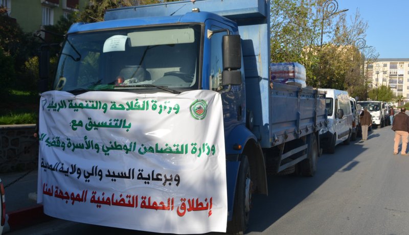 المدية: انطلاق القافلة التضامنية لفائدة مناطق الظل