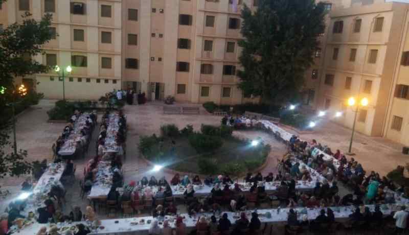 الطبعة الأولى للإفطار الجماعي داخل الحرم الجامعي بولاية النعامة
