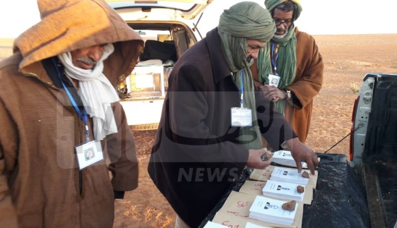 انطلاق عملية التصويت للبدو الرحل بولاية تندوف