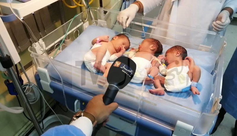 ولادة ثلاثة توائم بالمؤسسة الاستشفائية للنساء بسيدي بلعباس