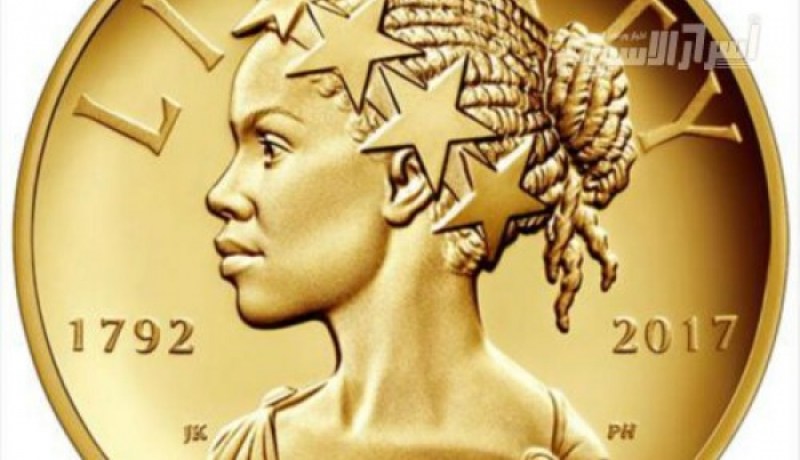 سيدة تمثال الحرية تظهر كامرأة سوداء على عملة أمريكية للمرة الأولى