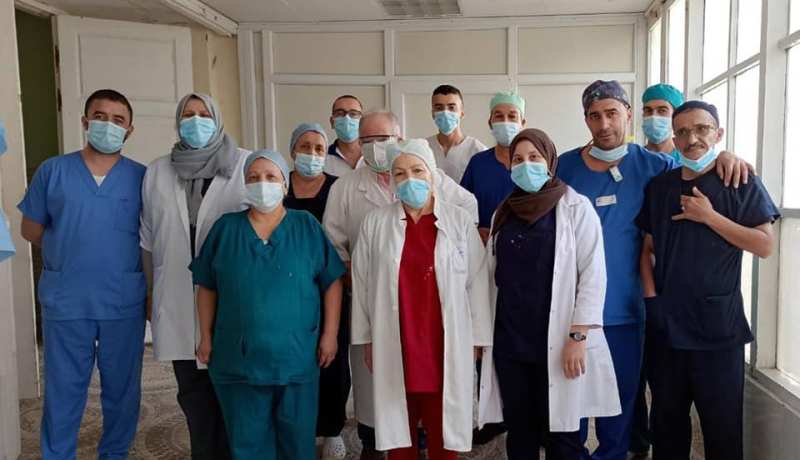 المستشفى الجامعي سطيف يعلن انتصاره على كورونا