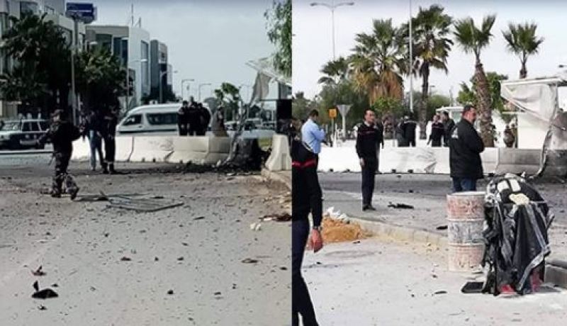 هذه تفاصيل تفجير إرهابيين نفسيهما بمحيط السفارة الأمريكية في تونس