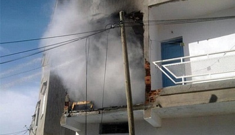 إصابة ثلاثة أشخاص من عائلة واحدة إثر انفجار قارورة غاز بتيسمسيلت