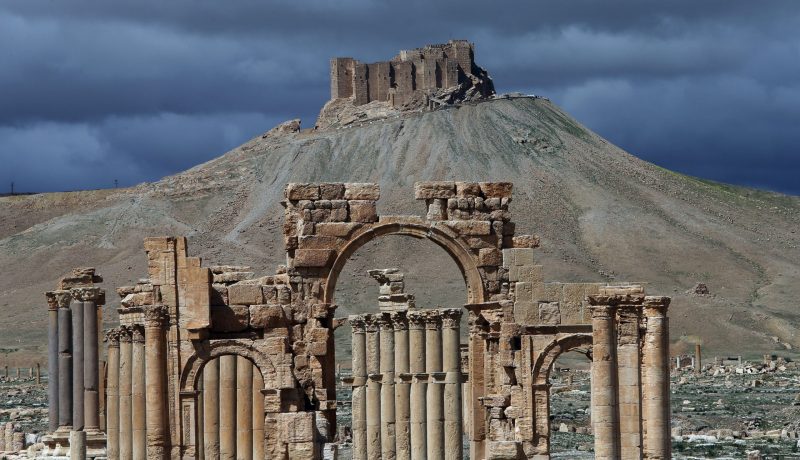 إزالة اكثر من 1500 لغم في مدينة تدمر السورية