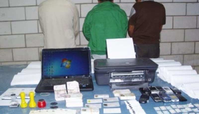 توقيف بالجلفة أربعة أشخاص في حالة تلبس بحيازة أوراق نقدية مزورة