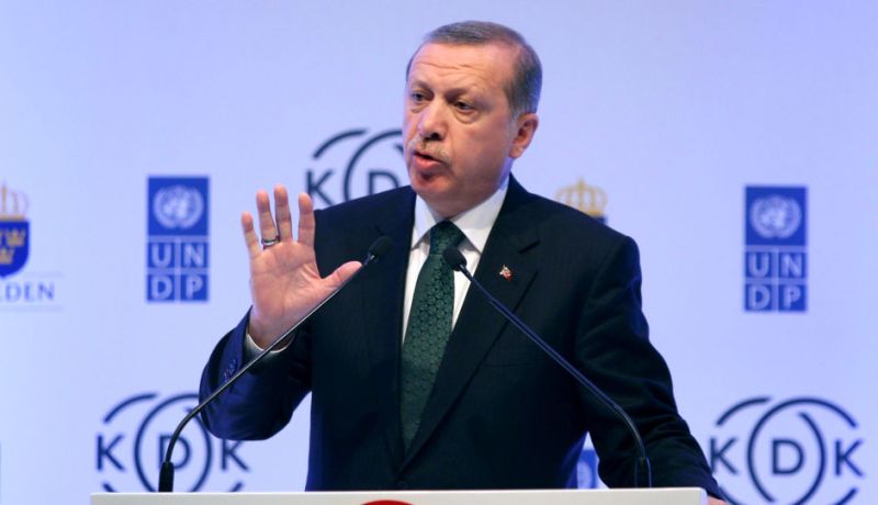 أردوغان يؤكد سيطرة الجيش التركي على مدينة الباب السورية