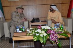 قايد صالح  يبلغ تحيات رئيس الجمهورية للشيخ محمد بن راشد آل مكتوم