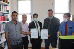 تسليم 601 كتاب لفائدة مكتبة ڨمرة بالمسيلة