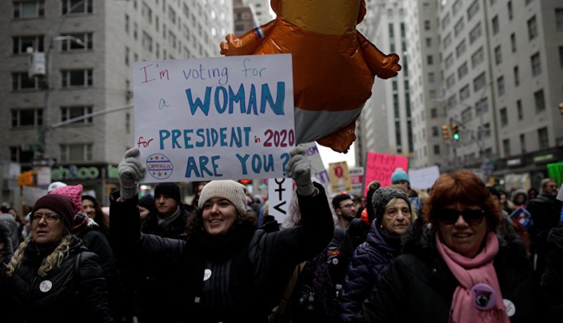 “مسيرات النساء” ضد ترامب تجتاح شوارع المدن الأميركية