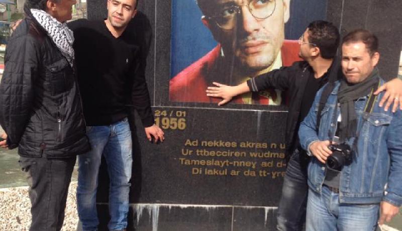 بالفيديو الشرطة توقف رشيد نكاز في تيزي وزو