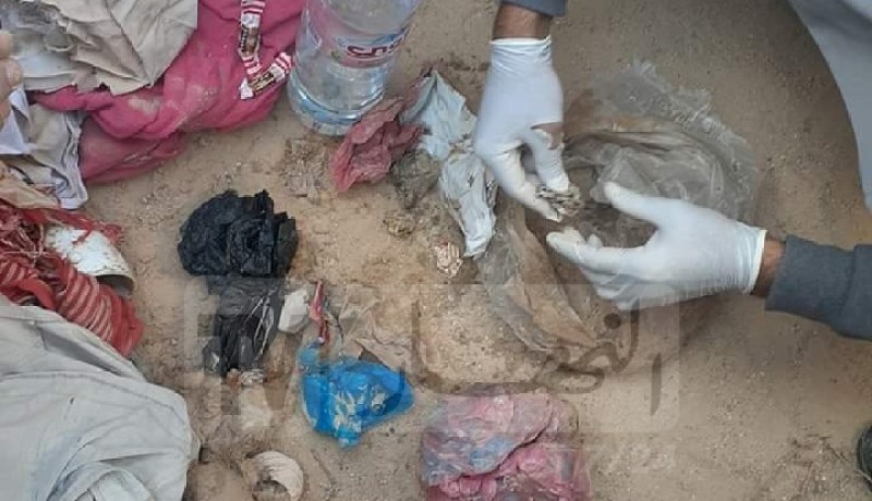 بالفيديو.. العثور على طلاسم وسحر بمقبرة الحاج البكري بالوادي