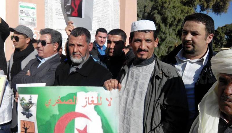 مليونية ورقلة ضد استغلال الغاز الصخري