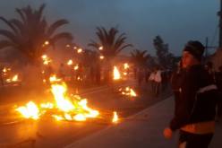 جرحى في حرب شوارع وإشعال نيران في النخيل بعد مباراة الحراش والعميد