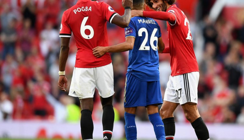 بالصور.. “بوغبا” و”فيلايني” يريدان محرز مع الشياطين!