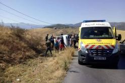 وفاة شخص وإصابة 3 آخرين في حادث مرور بتيزي وزو