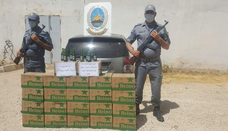 حجز 528 وحدة من المشروبات الكحولية في خنشلة