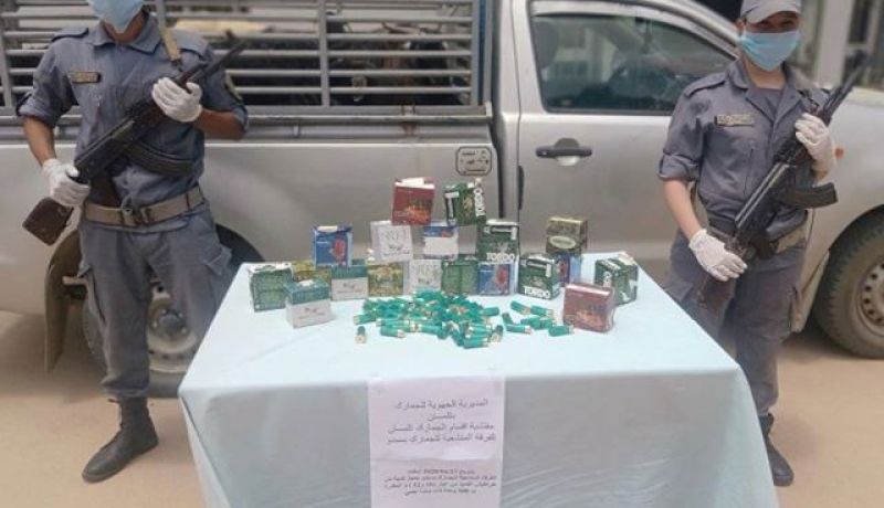 حجز 500 خرطوشة صيد متعددة العيارات في تلمسان