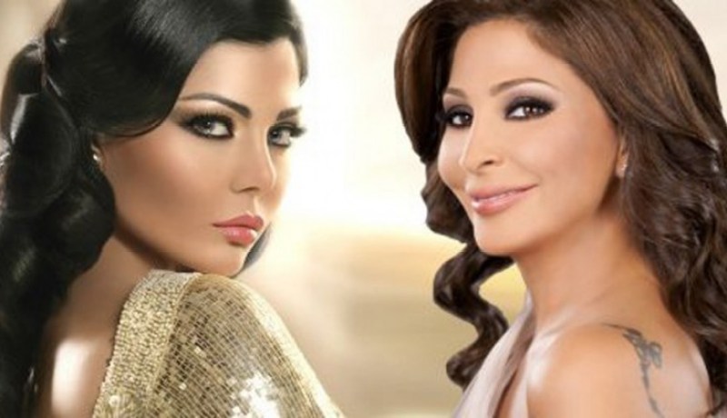 بالصور جلسة الصلح بين هيفاء وإليسا وهكذا احتفلت الأخيرة