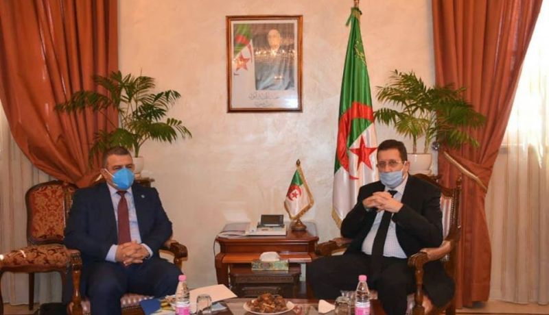 وزير الفلاحة يستقبل ممثل منظمة الزراعة والتغذية بعد نهاية مهامه في الجزائر
