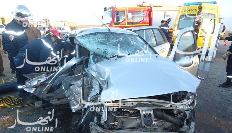 وفاة شخصين وجرح 55 آخرين في 47 حادث مرور سجل بالمناطق الحضرية