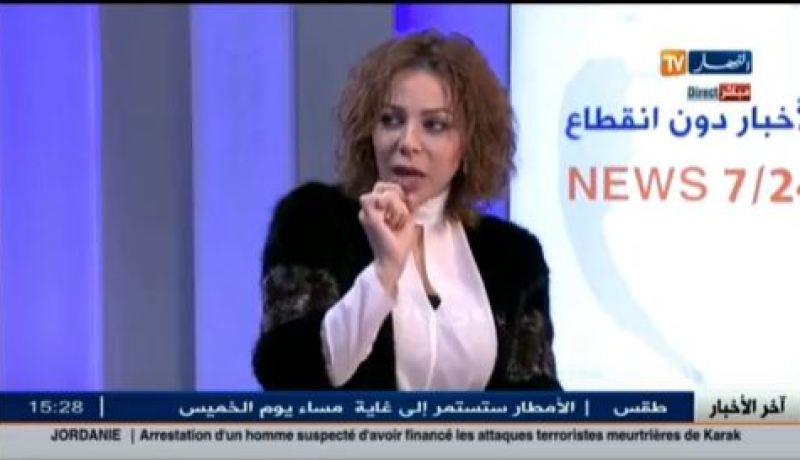 الفنّانة السورية سوزان نجم الدّين تزور تلفزيون النهار