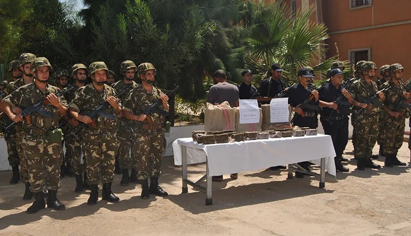 حجز قنطار من الكيف وتوقيف مهرب بوادي بوزكري في بشار