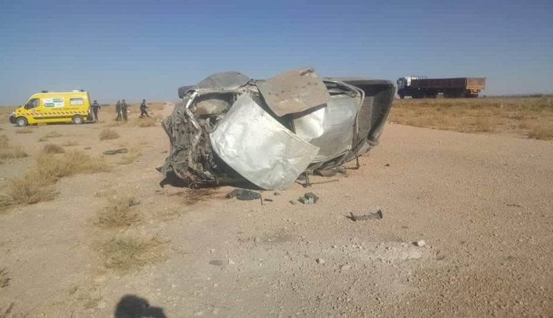 بشار.. هلاك 5 أشخاص في 70 حادث مرور خلال 7 أشهر الأخيرة