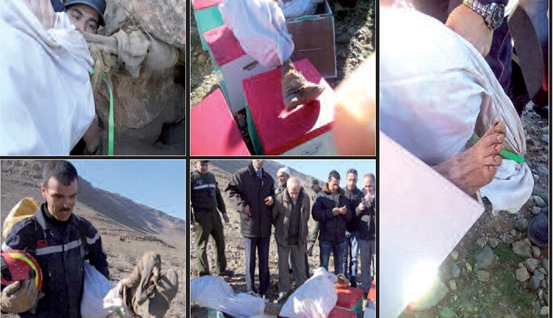 العثور على جثث شهداء لم تتحلل