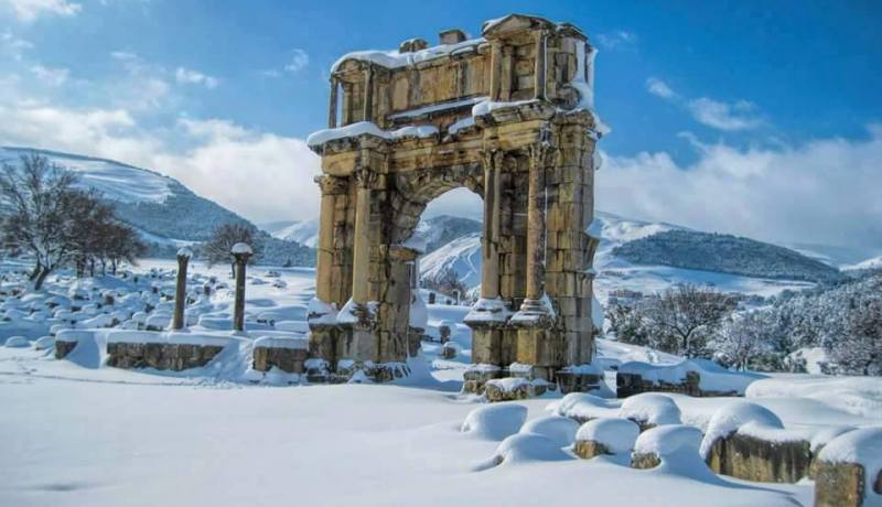 فيديو وصور الثلوج التي تساقطت في بعض ولايات الوطن