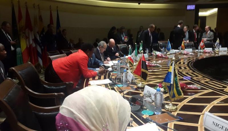 لعمامرة يرافع من أجل مكافحة الاتجار بالمخدرات وتعميم منع دفع الفديات