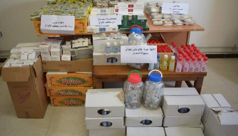 حجز 1652 قارورة معقم مشبوهة ومجهولة المصدر في عنابة