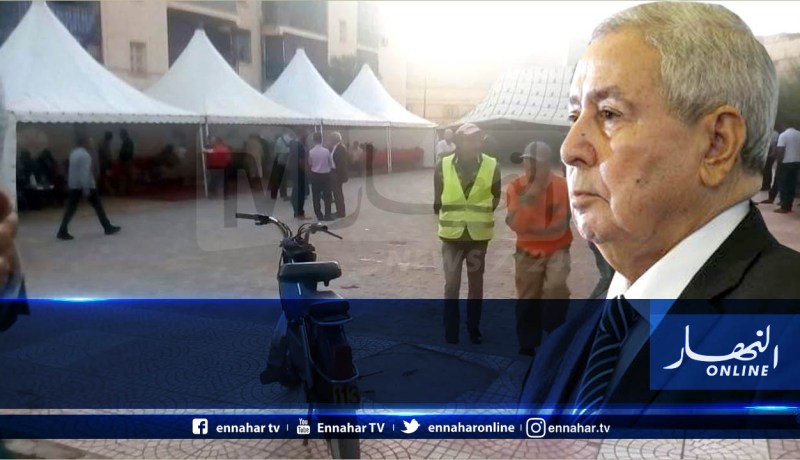 رئيس الدولة يحضر مراسم تشييع جنازة شقيقته في فلاوسن بتلمسان