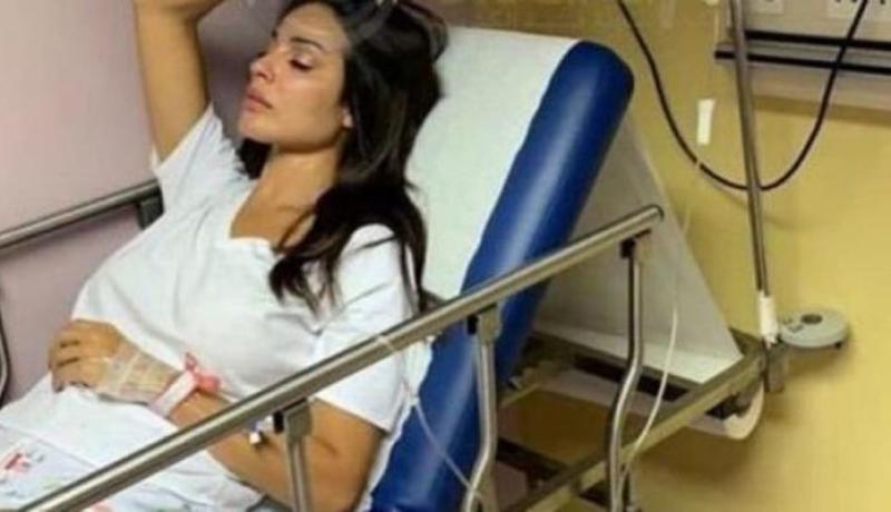 نادين نجيم تغادر المستشفى وتترك منزلها