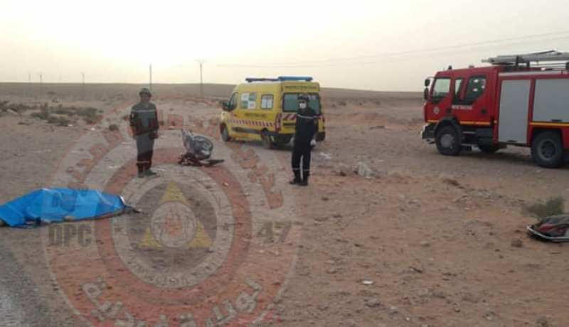 غرداية: وفاة قاصرين في تصادم بين سيارة نفعية ودراجة نارية