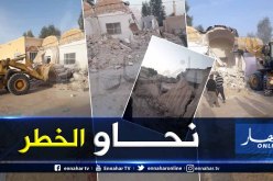 بالفيديو والصور.. والي الوادي يتدخل لازالة الخطر عن 600 تلميذ بإبتدائية علي عيادي