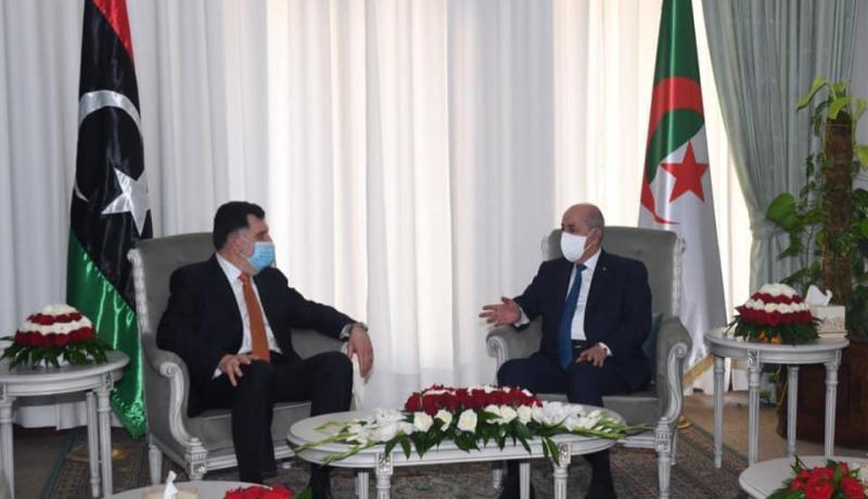 رئيس الجمهورية يستقبل فايز السراج