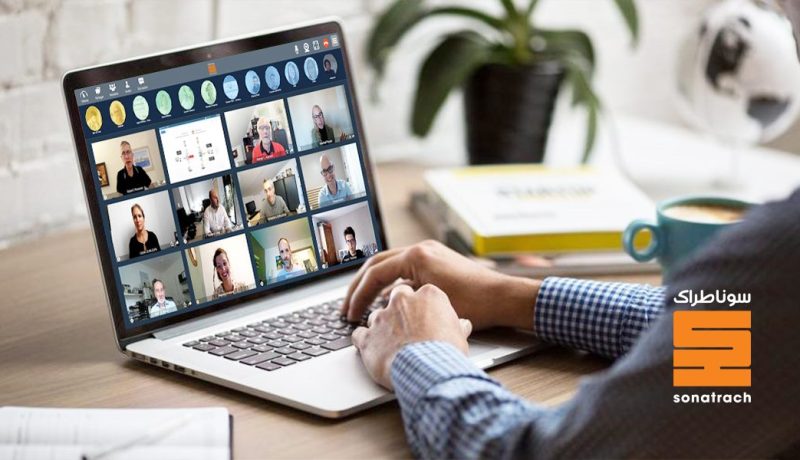 سوناطراك تقرر تعميم العمل بتقنية التواصل المرئي والصوتي عن بعد