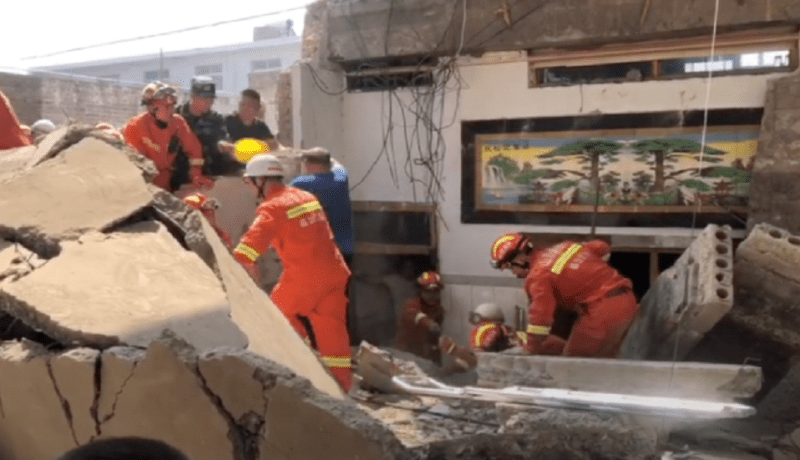 الصين: 13 قتيلا في انهيار مطعم بشانشي