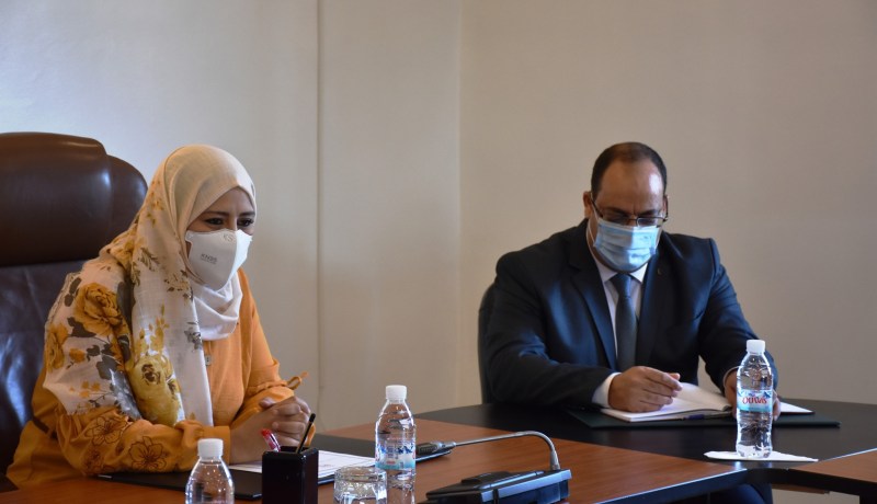 وزيرة العلاقات مع البرلمان تشرف على تنصيب الأمين العام الجديد للوزارة