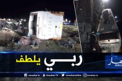 بالصور.. 4 قتلى و30 جريحا في إنقلاب حافلة بين بوسعادة وعين الحجل