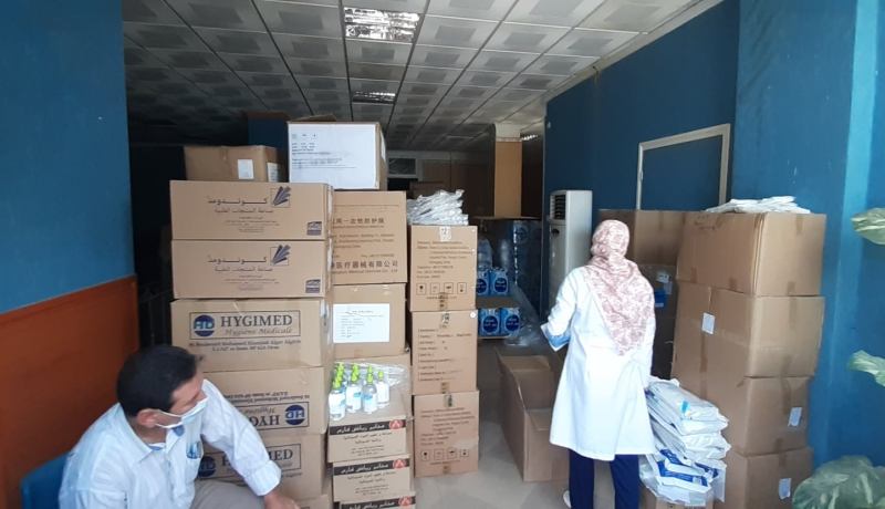 المدية: الصيدلية المركزية تسلم مستخدمي قطاع الصحة بالمدية وسائل الحماية